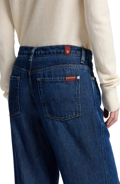 7 For All Mankind Modern Dojo High Waist Flare Jeans In Blue