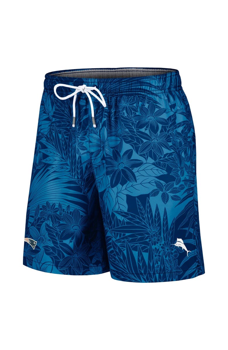 Tommy Bahama Men's Tommy Bahama Navy New England Patriots Santiago Palms Board Shorts, Alternate, color, 