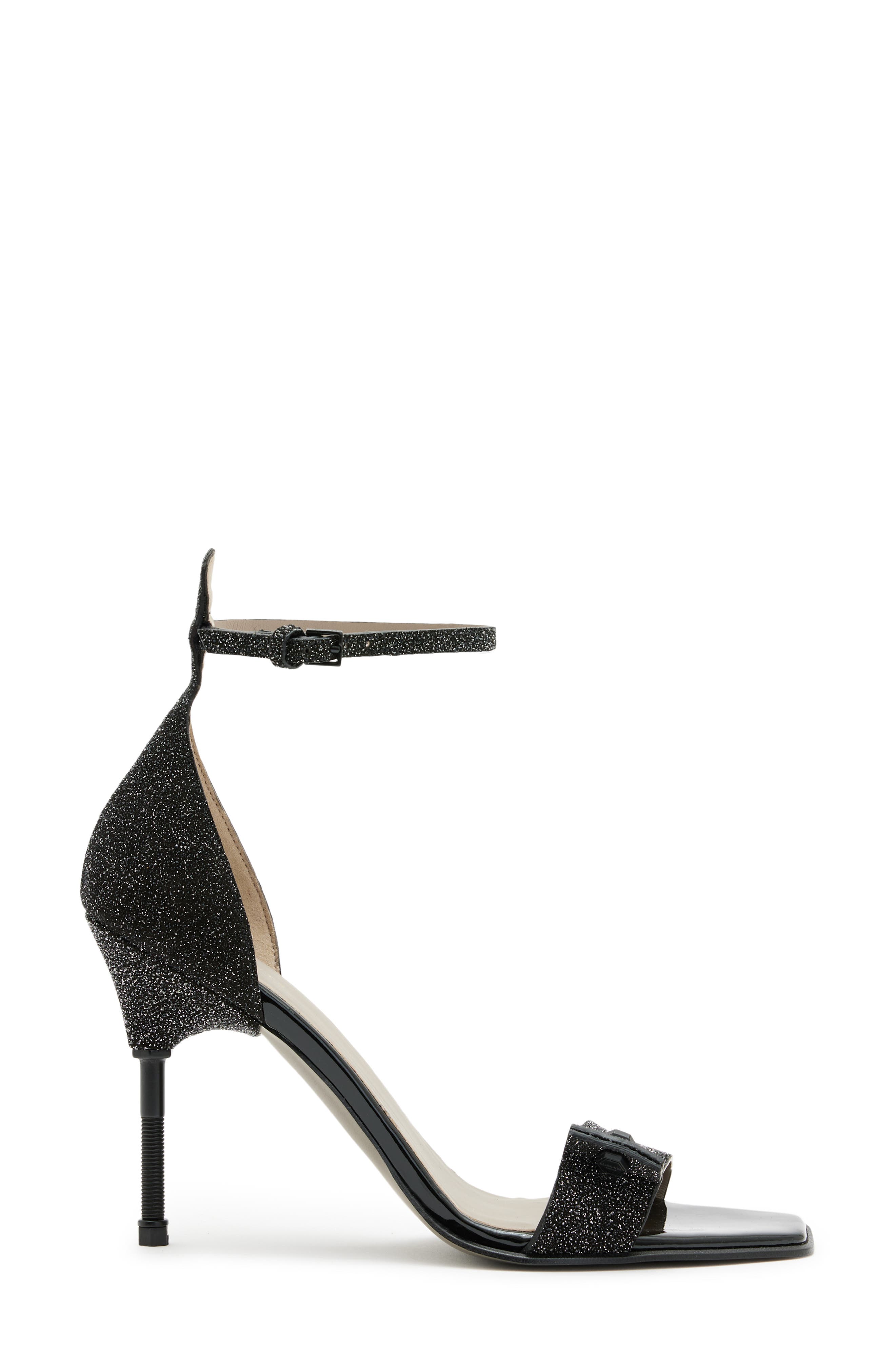 AllSaints Betty Ankle Strap Sandal, Alternate, color, 