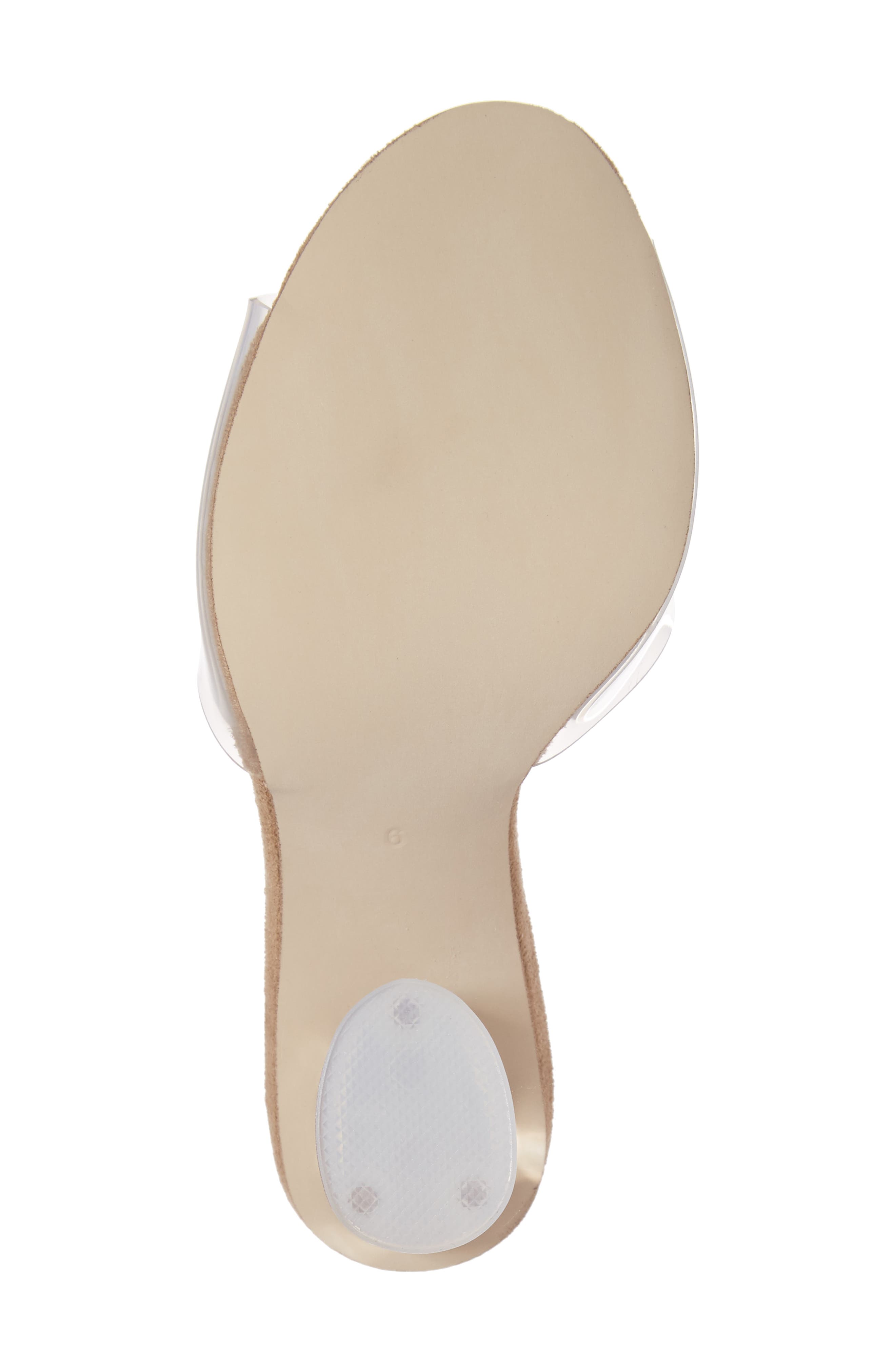 Minuit Slide Sandal, Alternate, color, CLEAR