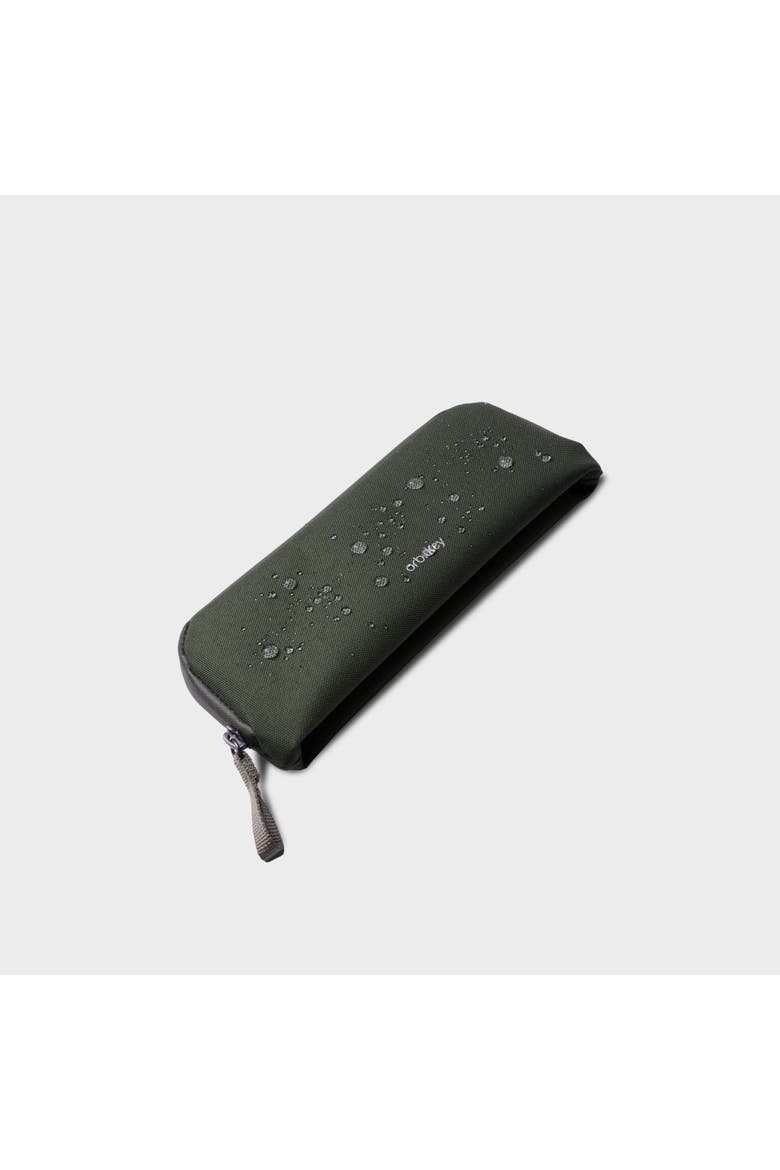 Pencil Case, Alternate, color, Olive