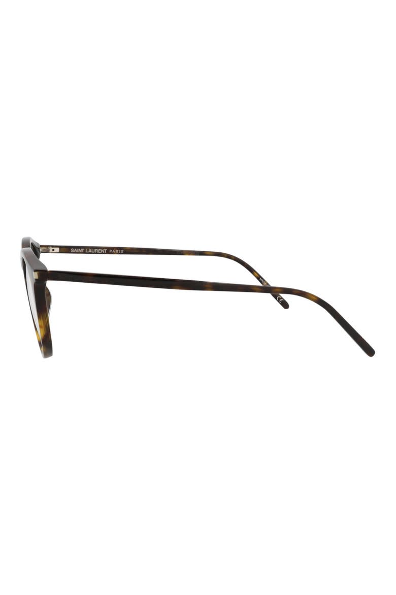 48mm Round Optical Glasses, Alternate, color, HAVANA HAVANA TRANSPARENT