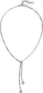 Nadri Hera Faux Lariat Necklace