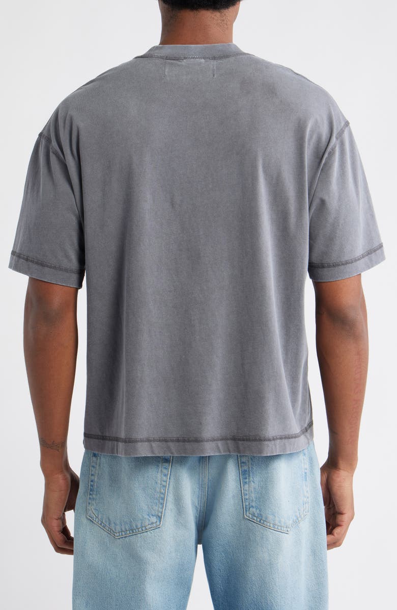 JUNGLES Hot Cotton Graphic T-Shirt, Alternate, color, Vintage Grey