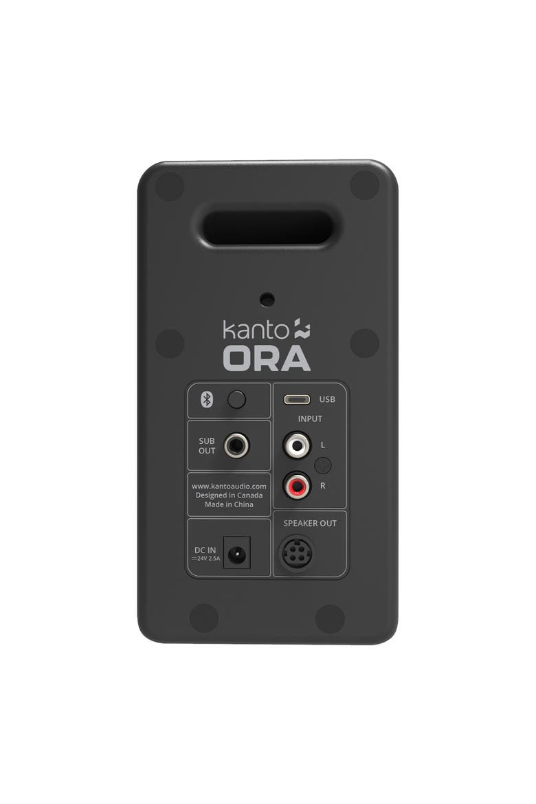 ORA Powered Reference Desktop Speakers with Bluetooth - Pair, Alternate, color, Black