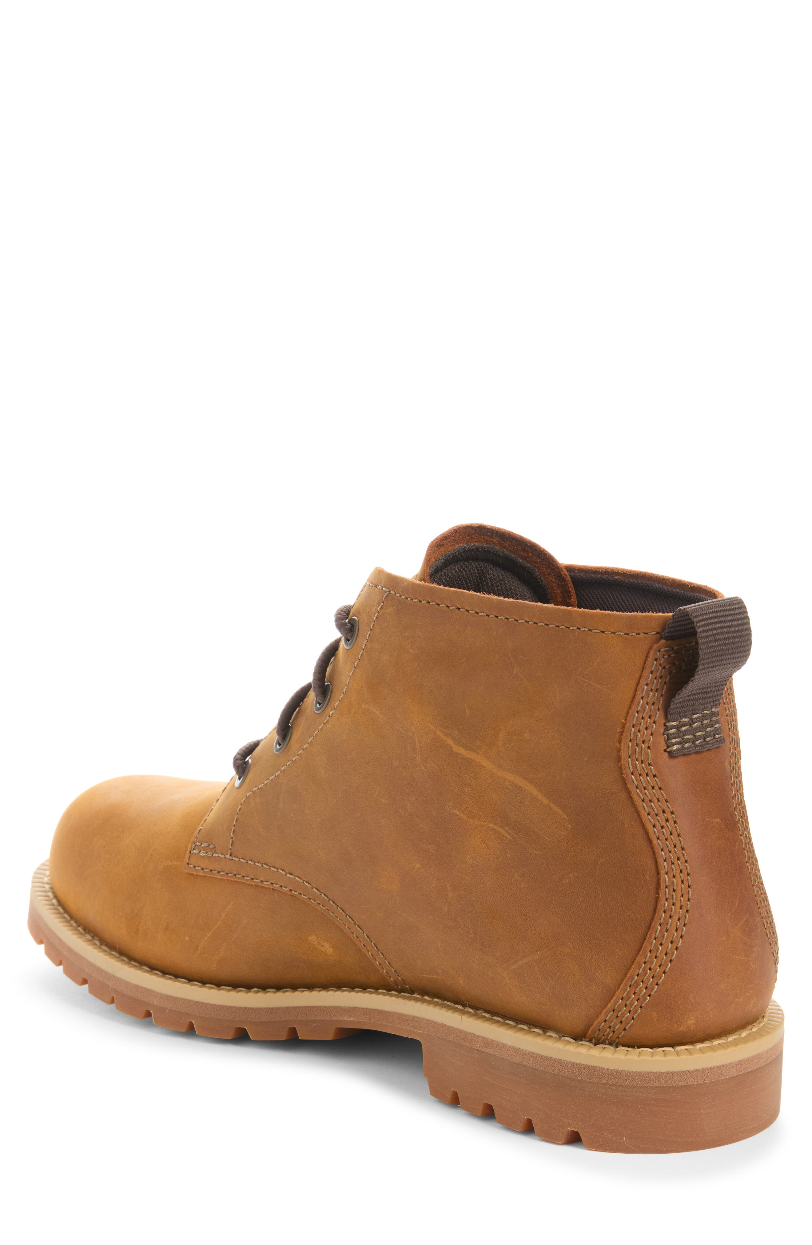 Britton Falls Waterproof Chukka Boot, Alternate, color, MEDIUM BROWN FULL GRAIN