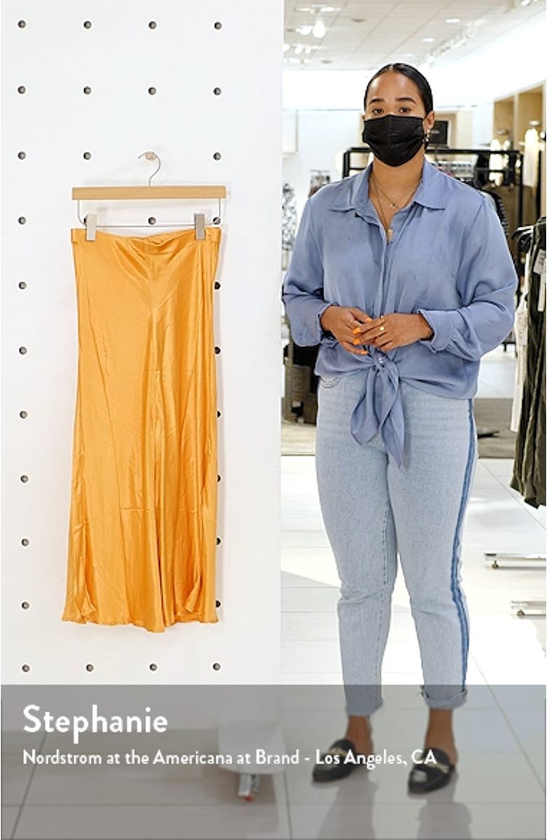 Satin Slip Skirt, sales video thumbnail