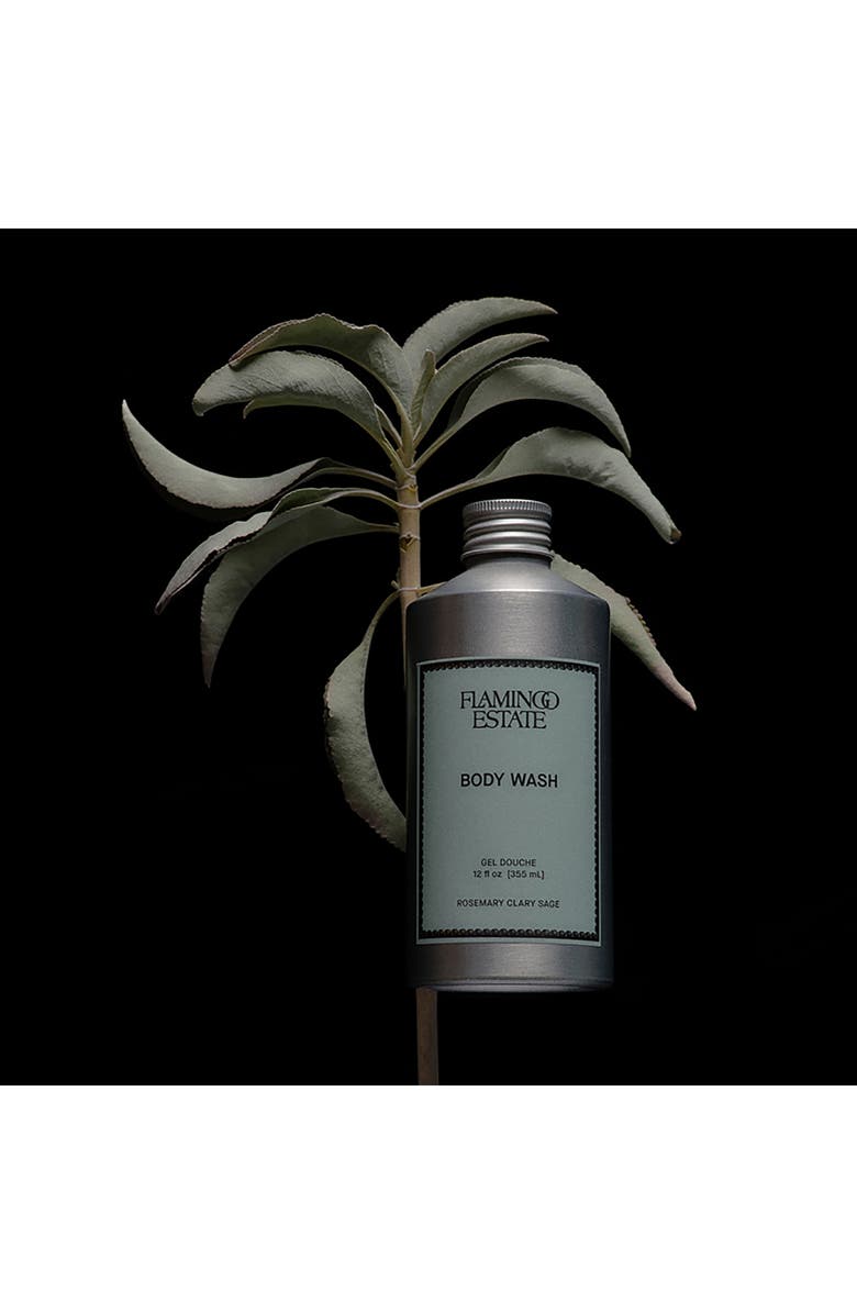 FLAMINGO ESTATE Rosemary Clary Sage Body Wash, Alternate, color, Green