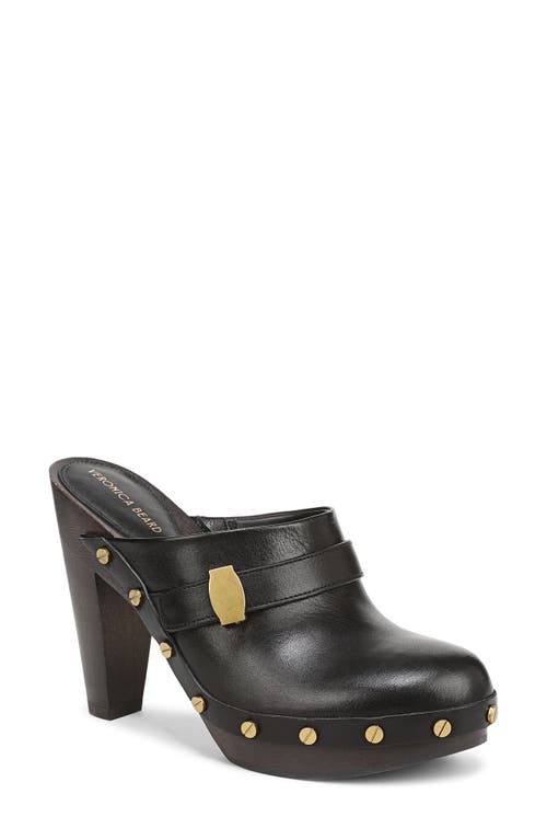 Veronica Beard Giana Platform Clog In Black