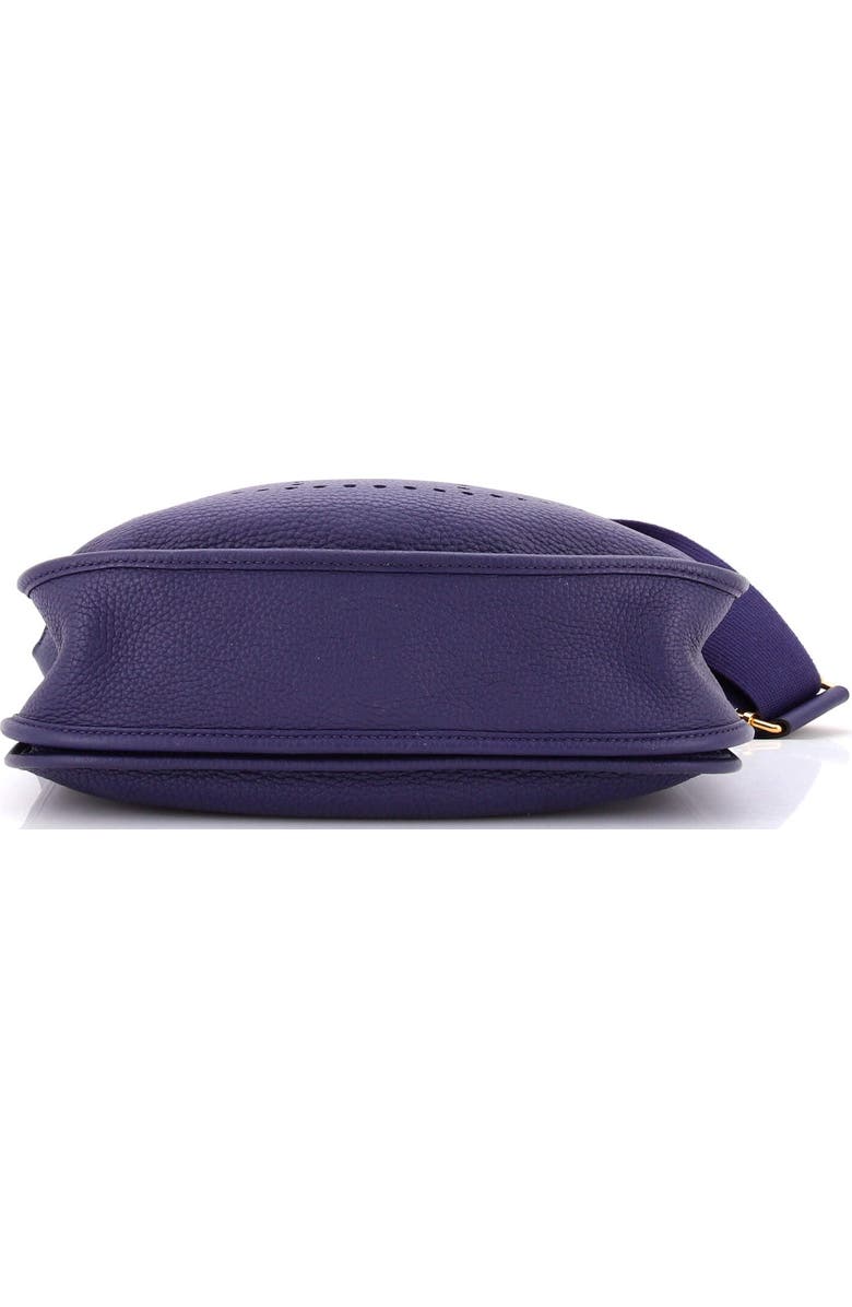 Pre-Owned Hermes Evelyne Bag Gen III Clemence PM, Alternate, color, Bleu Encre