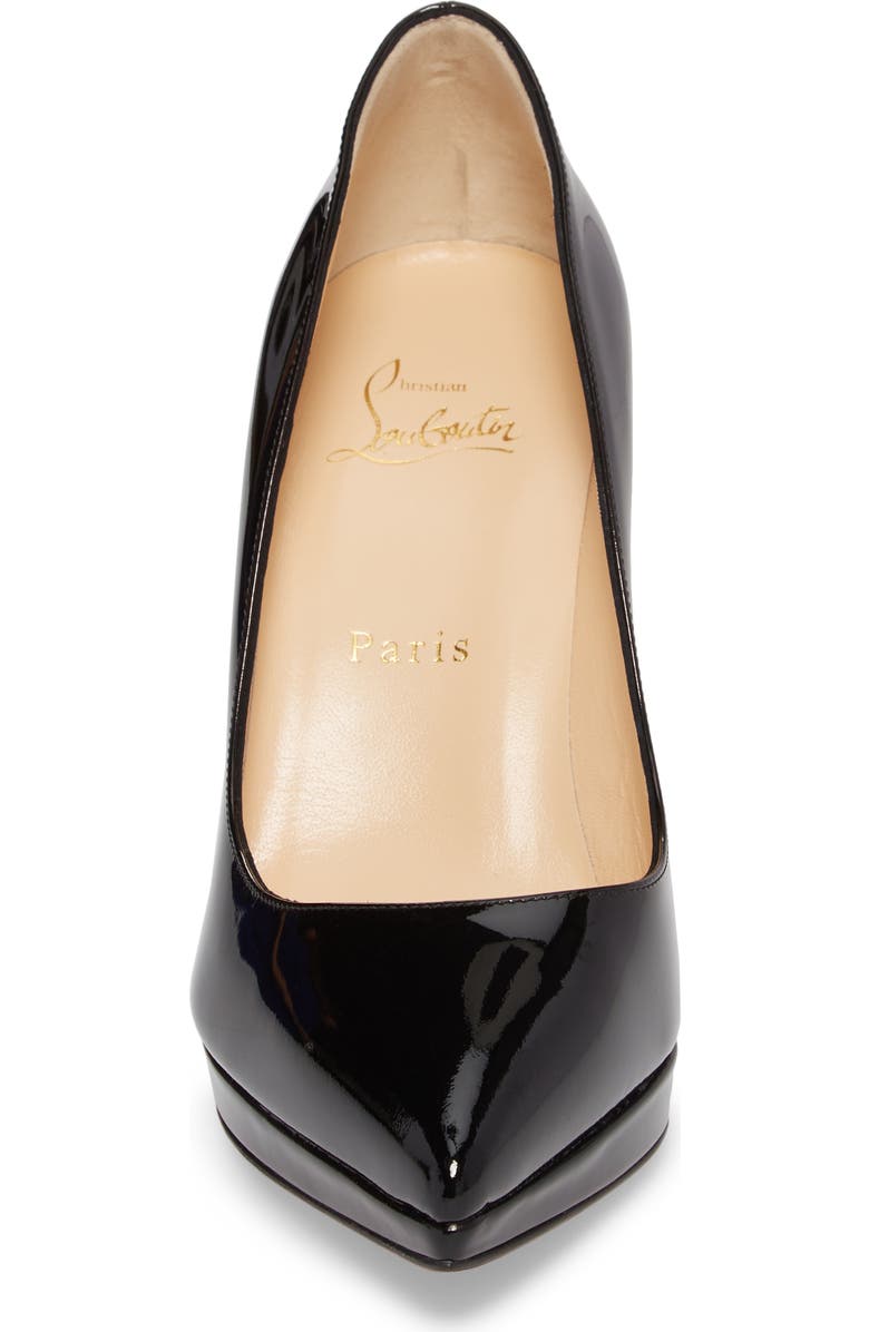 Christian Louboutin Pigalle Plato Pointed Toe Platform Pump, Alternate, color,