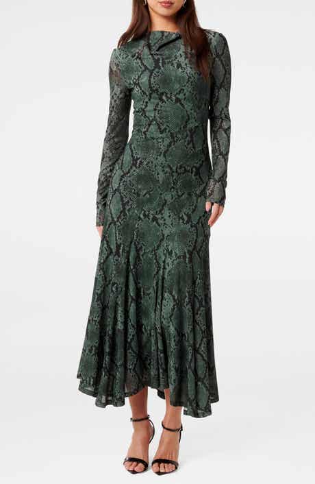 Ever New Tammy Asymmetrical Hem Midi Dress