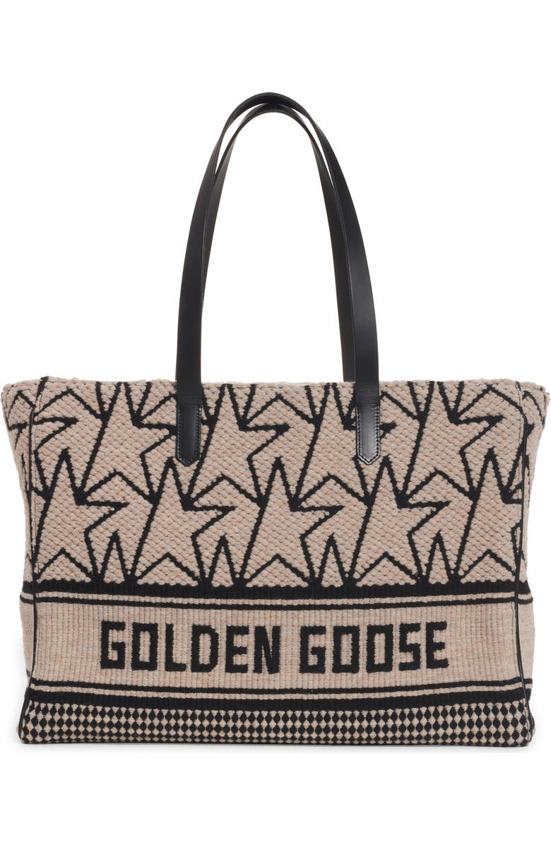 Golden Goose California East/West Wool Blend Knit Tote, Main, color,