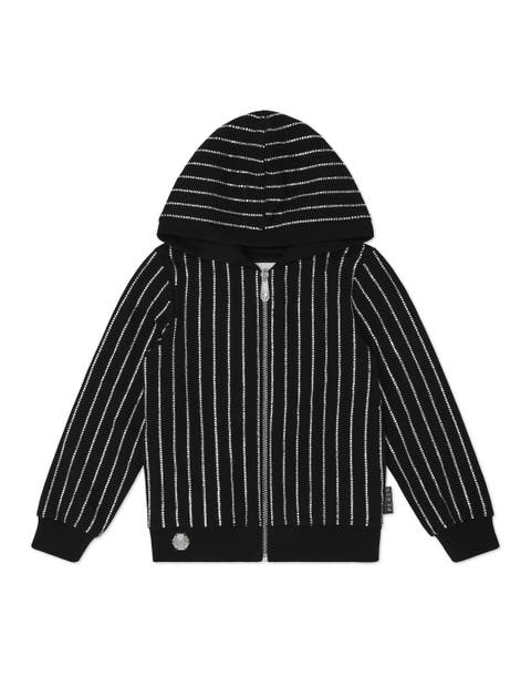 Cropped Hoodie Sweatjacket Crystal Girl