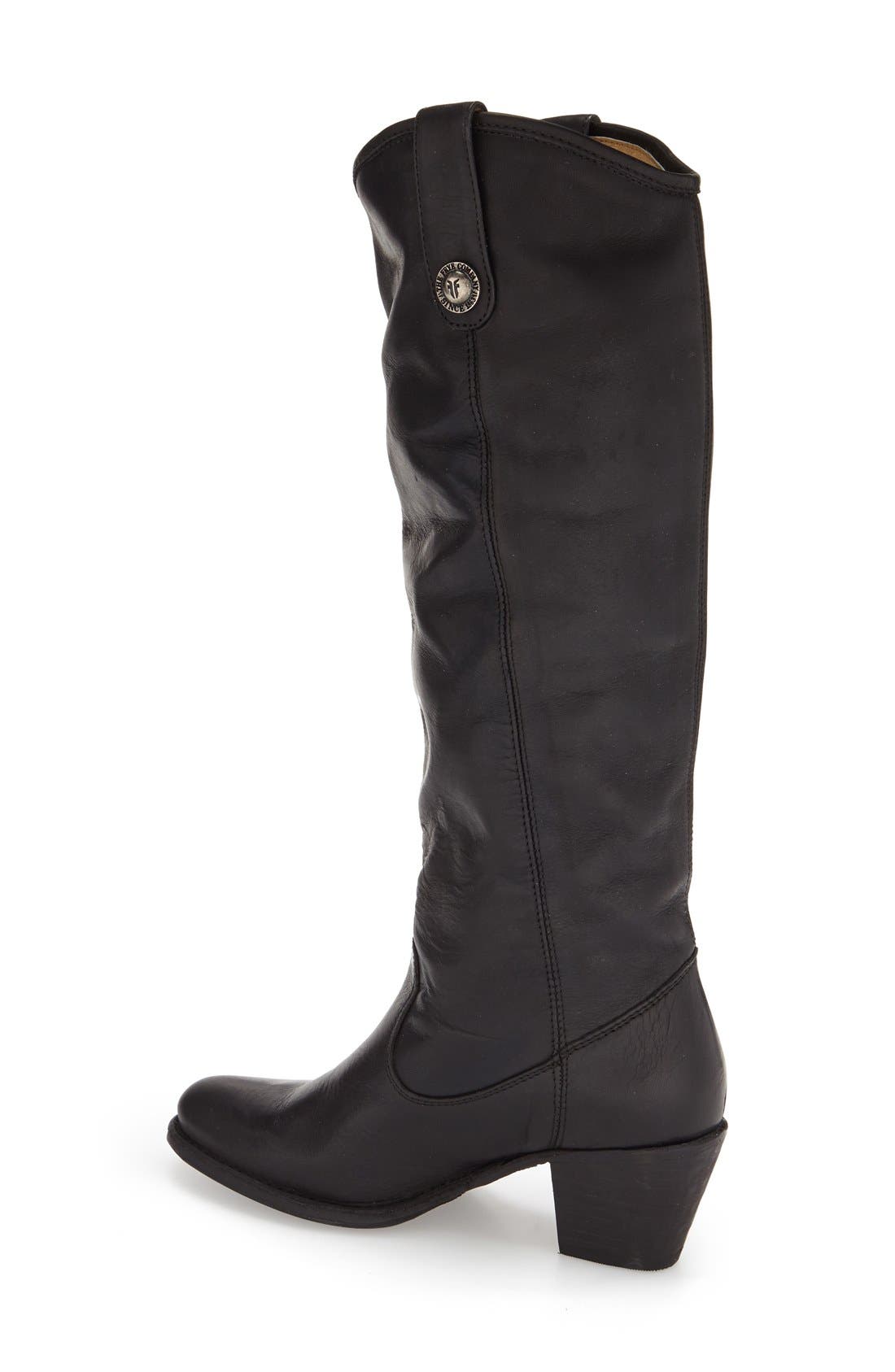 Frye 'Jackie Button' Tall Boot, Alternate, color, 