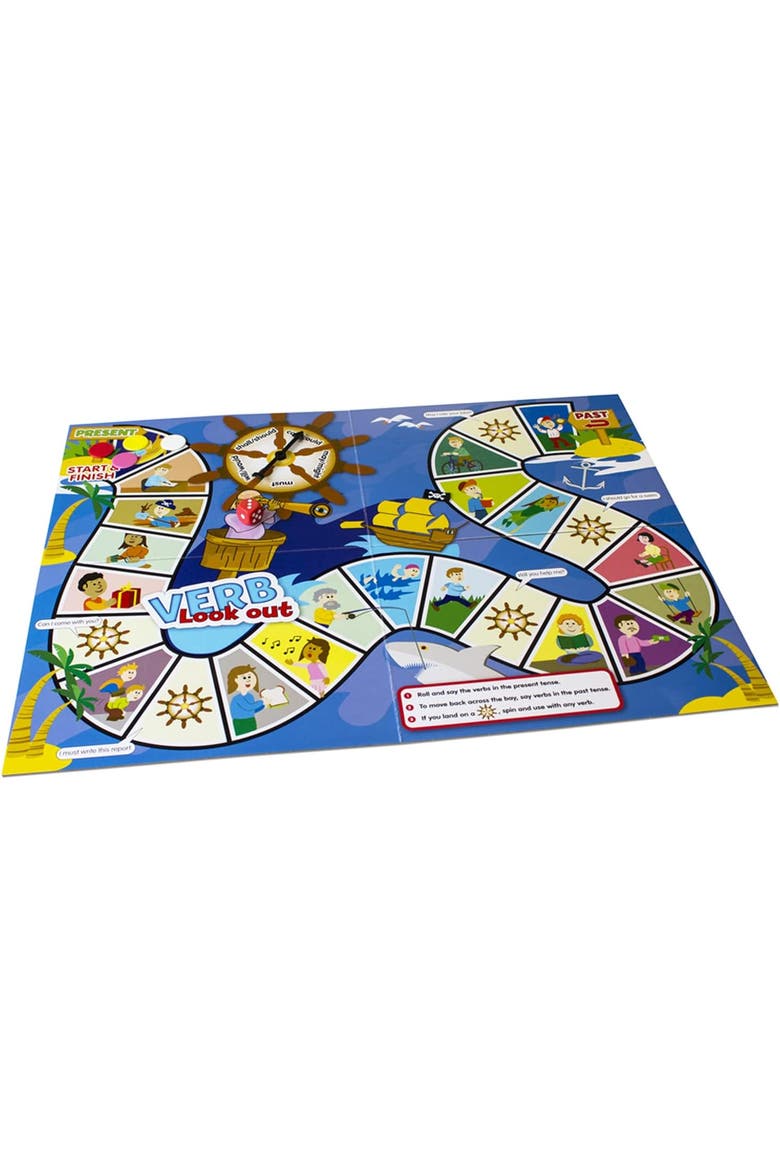 6 Grammar Games, Language Arts Board Game for Ages 7-9, Grade 2-3, Alternate, color, Multicolored