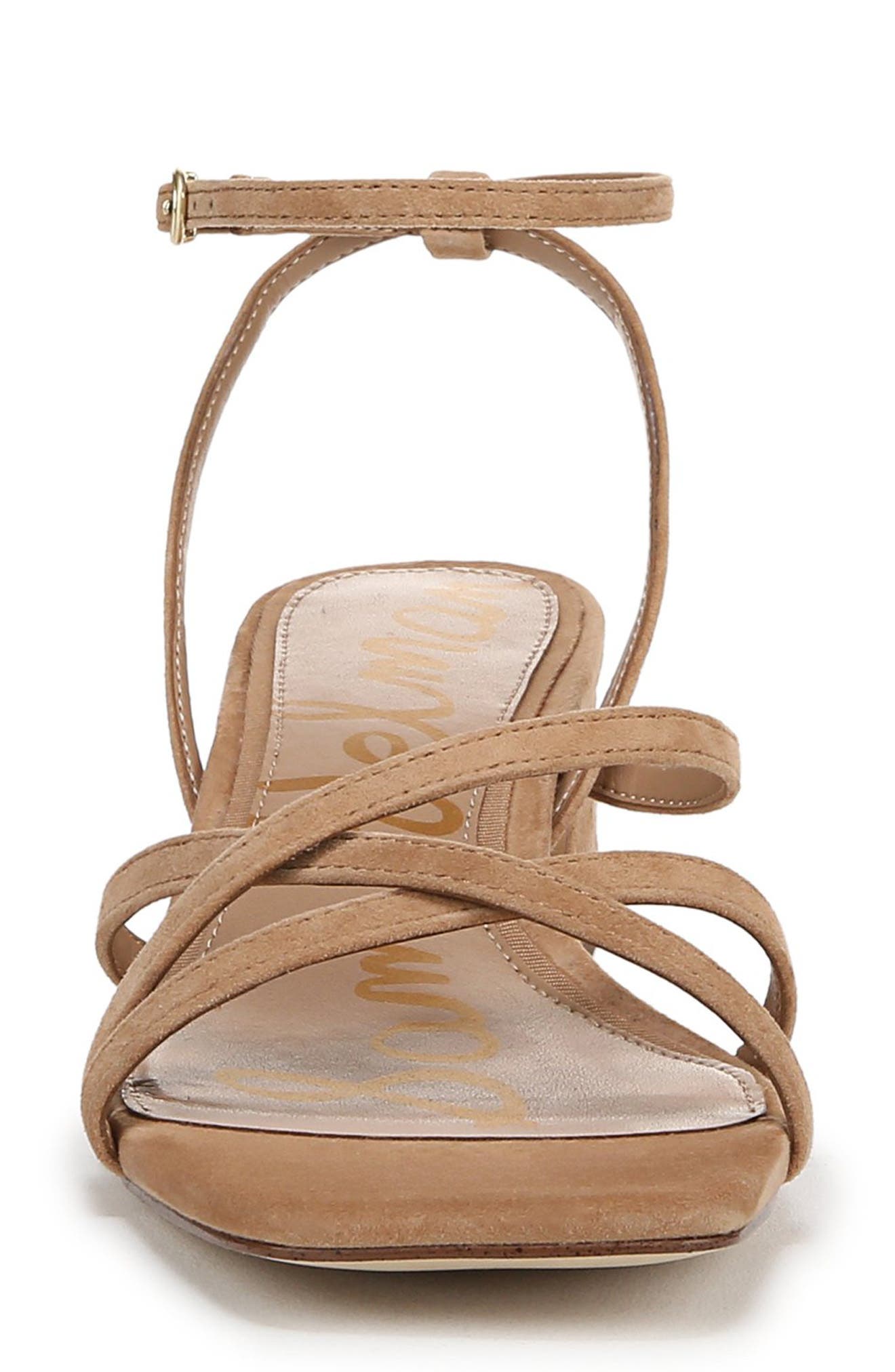 Sam Edelman Whitley Ankle Strap Sandal, Alternate, color, Cyprus Tan