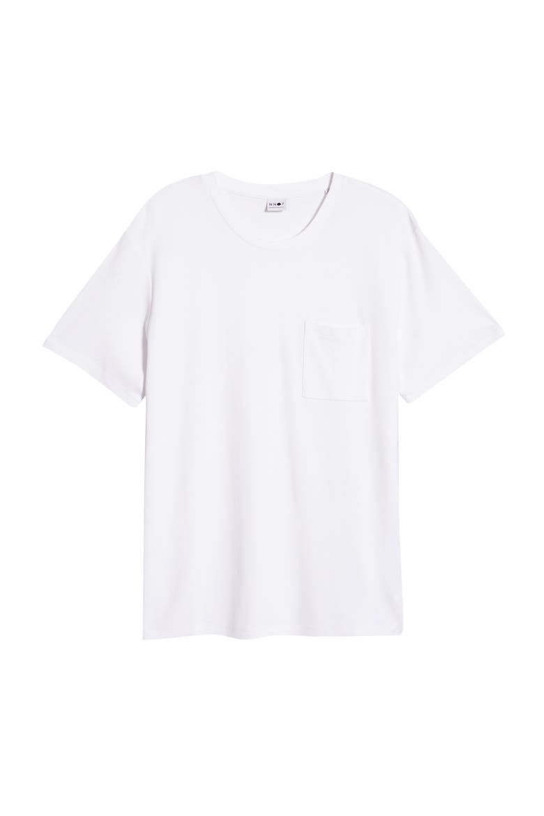 Clive Waffle Knit Tee, Alternate, color, 001 WHITE