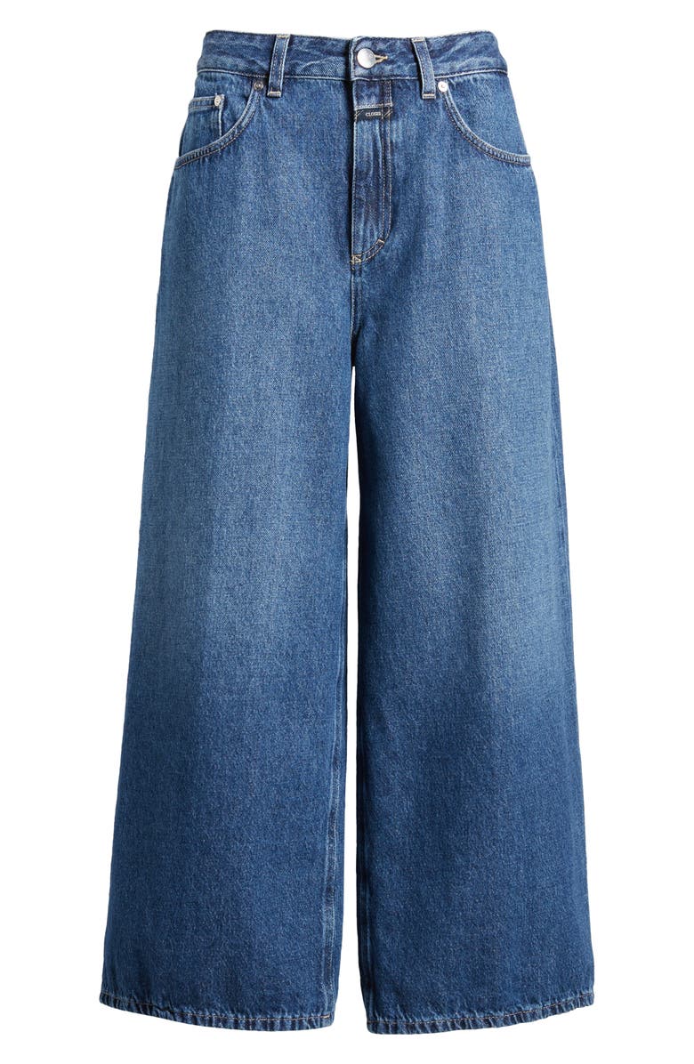 Closed Lyna Crop Wide Leg Jeans, Alternate, color,
