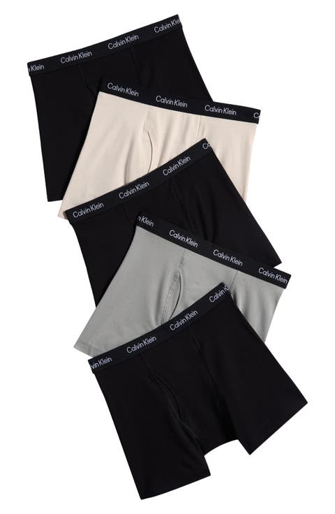 Kids' 5-Pack Boxer Briefs