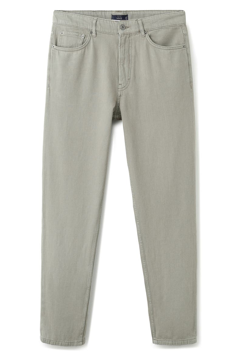 Lori Tapered Jeans, Alternate, color, MINK GREY