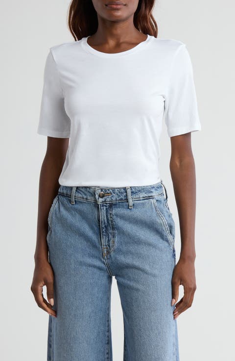 Pima Cotton Crewneck T-Shirt
