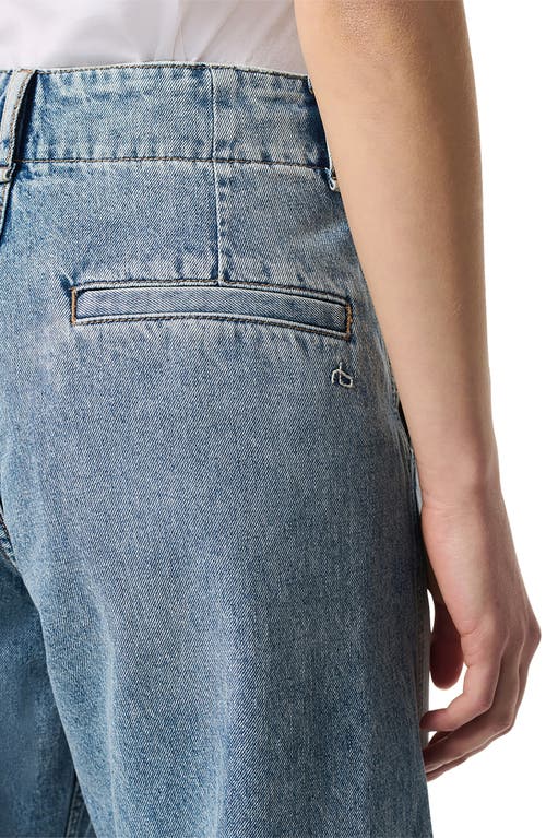 Rag & Bone Jamie High Rise Tailored Culottes Pacific In Pacific