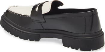 Zaccai Lug Sole Penny Loafer