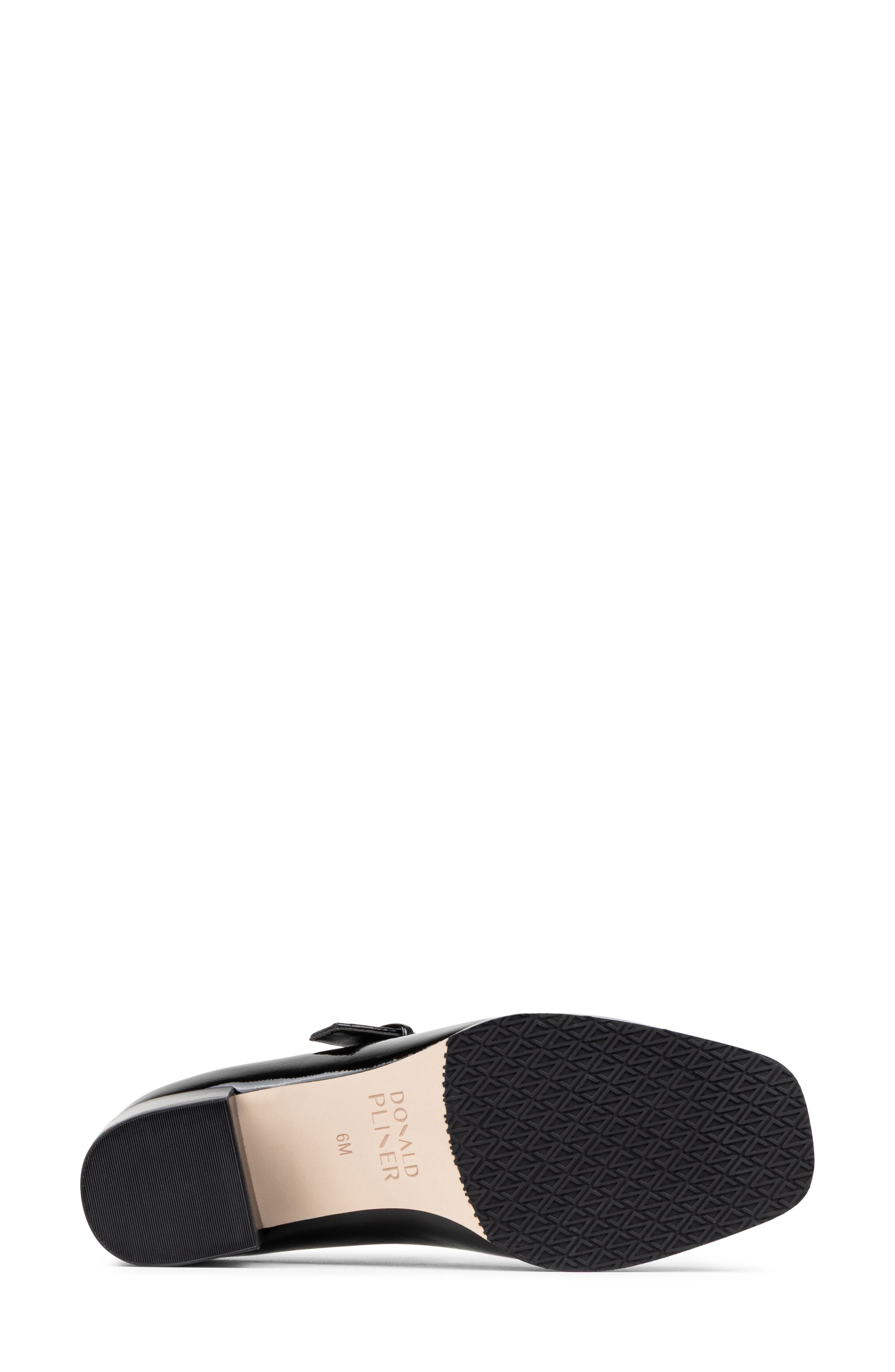 Kiyomi Faux Leather Mary Jane Pump, Alternate, color, BLACK