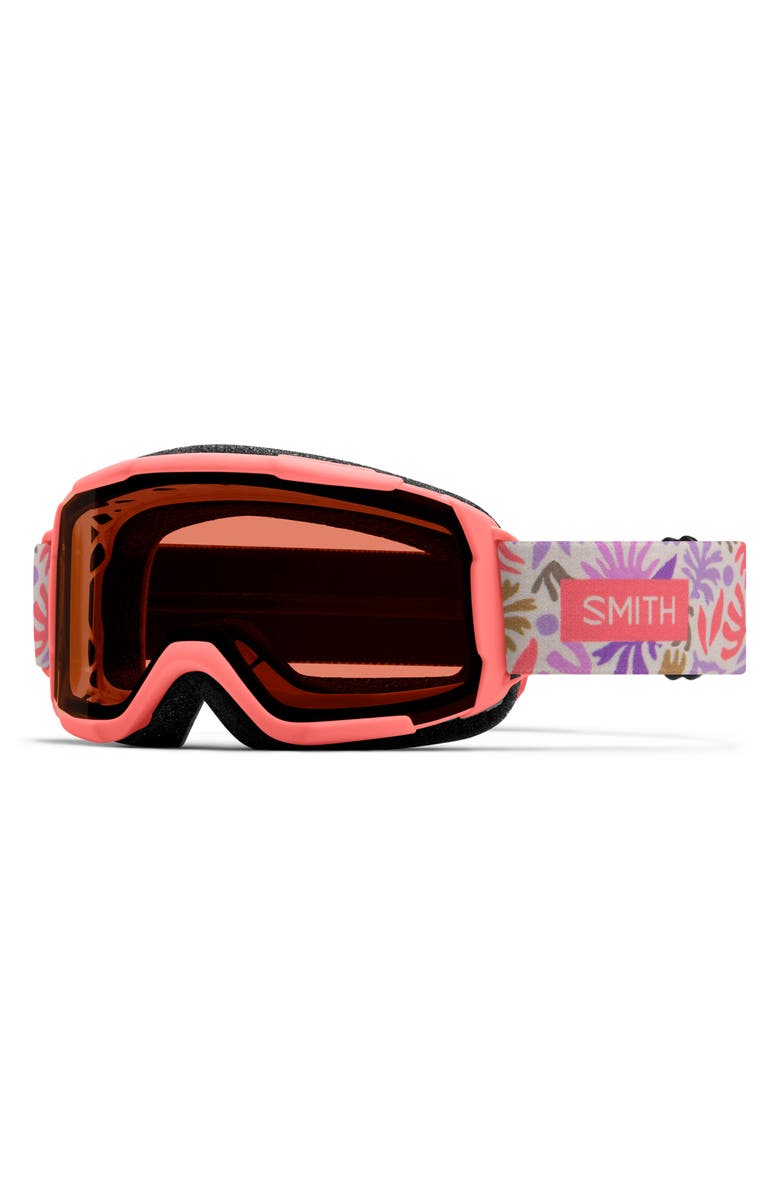 Smith Kids' Daredevil Snow Goggles, Main, color, Flare Flora