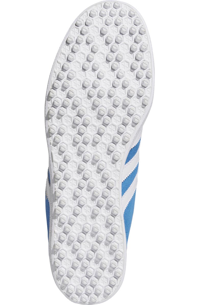 adidas Gazelle Spikeless Golf Shoe, Alternate, color, Bluebird/ White/ Royal Blue