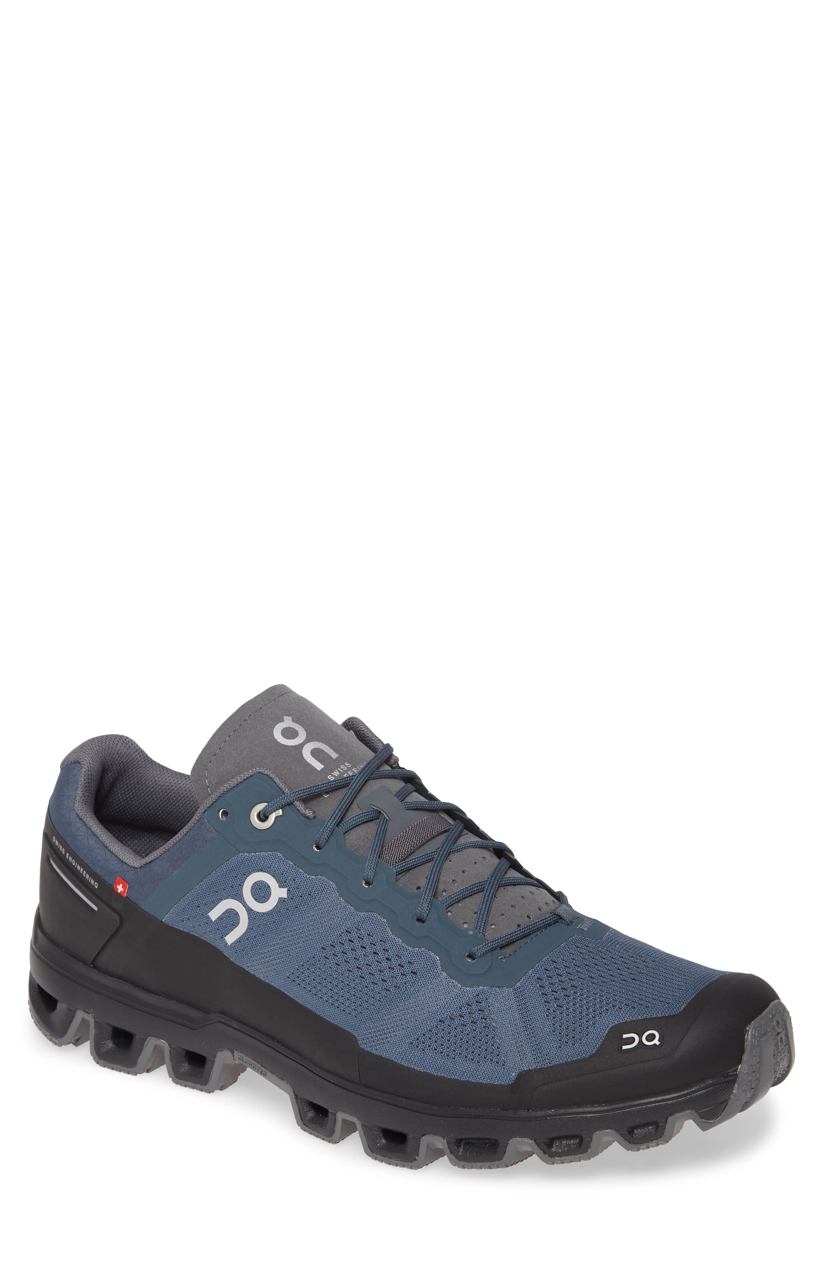 Cloudventure Water Repellent Trail Running Shoe - Men, Main, color, SHADOW ROCK