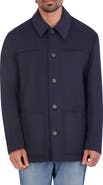 Cole Haan Wool Blend Shirt Jacket