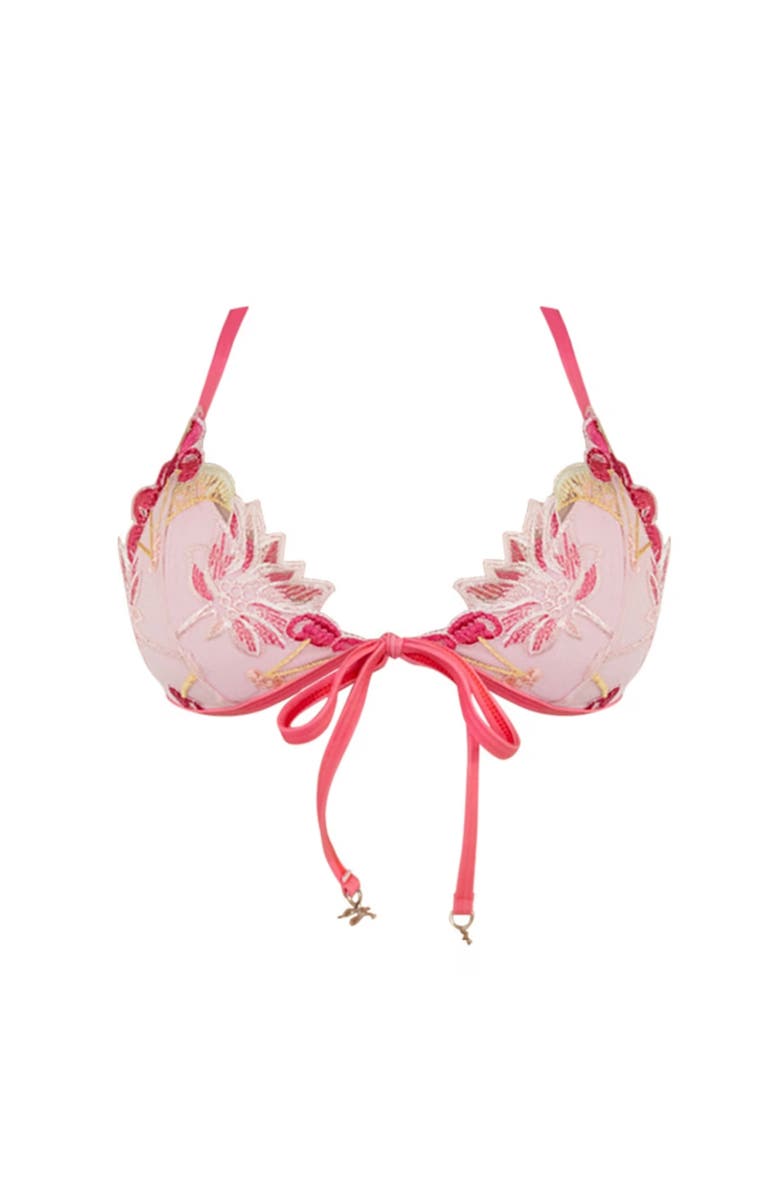 Ivy Swimwear Aster Cherry Bikini Top, Main, color, Cherry