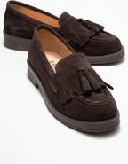 Forever & Always Shoes Milly Leather Tassel Loafer