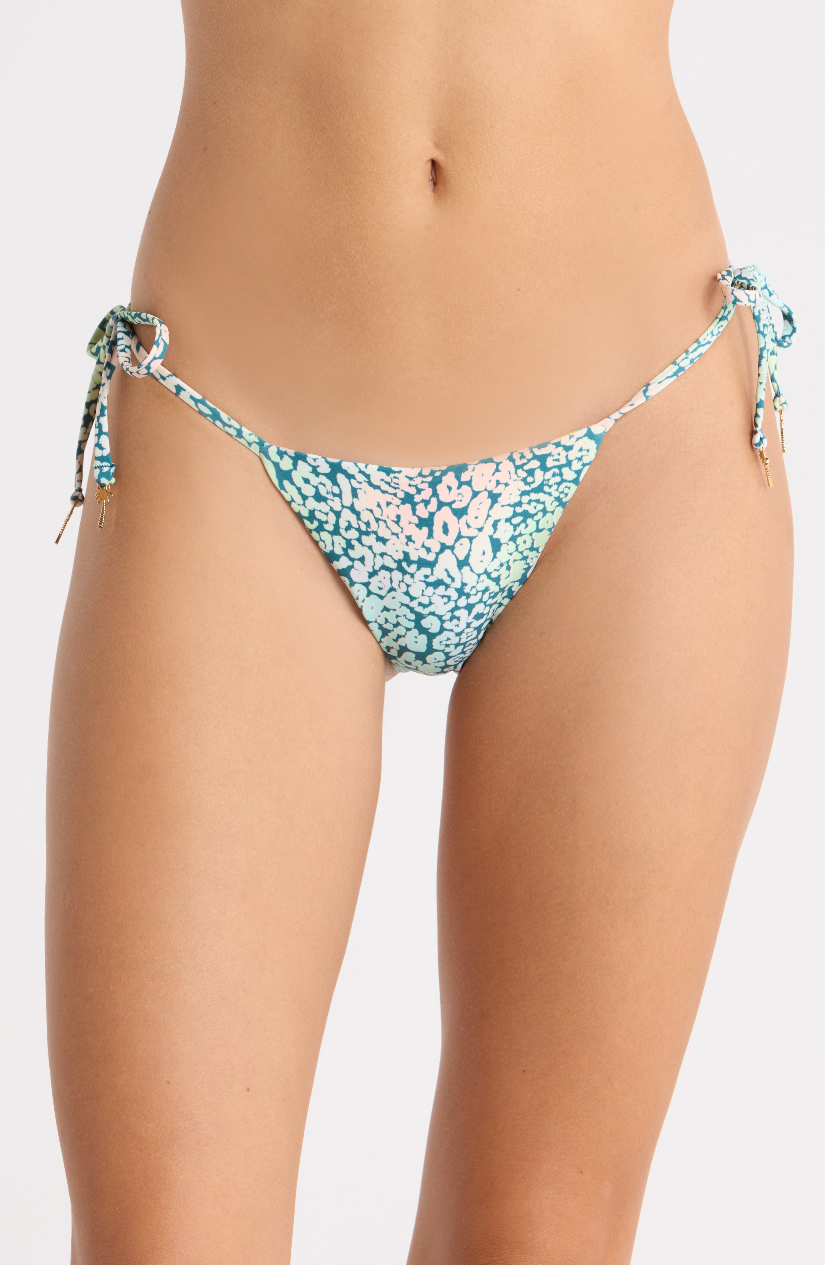 Shining Reversible Cheeky Side Tie Swim Bottoms