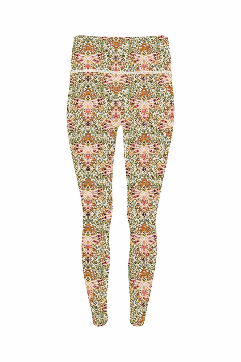 Ada Organic Cotton 7/8 Legging, Main, color, Boho Floral