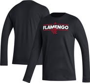 adidas Men's adidas Black CR Flamengo Dassler Long Sleeve T-Shirt