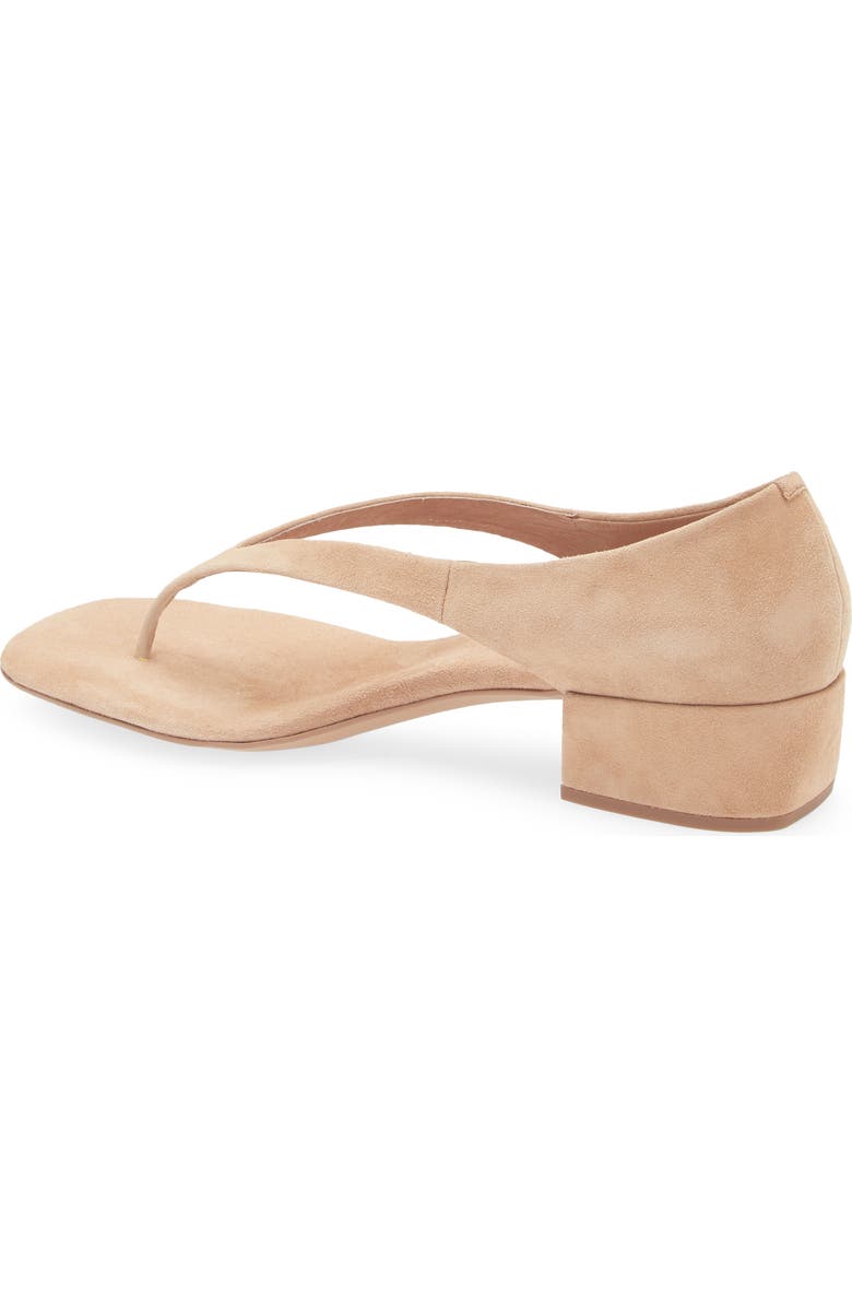 Jeffrey Campbell Emelie Kitten Heel Sandal, Alternate, color, Dark Beige Suede