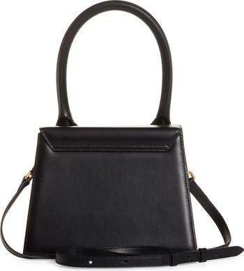 Jacquemus Le Grand Chiquito Leather Top Handle Crossbody Bag