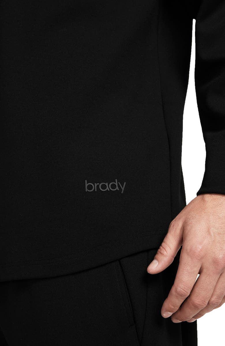 BRADY Regenerate Ponte Long Sleeve Football Tee, Alternate, color, 