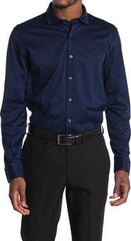 Bugatchi Solid Knit Regular Fit Shirt