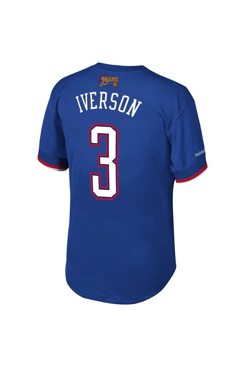mitchell-ness-men-s-mitchell-ness-allen-iverson-royal-nba-mesh-t