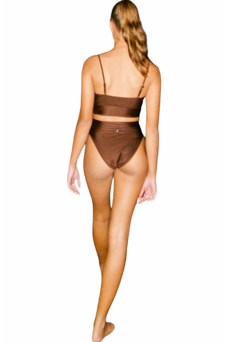 Nyanga Bikini Top, Alternate, color, Dark Brown