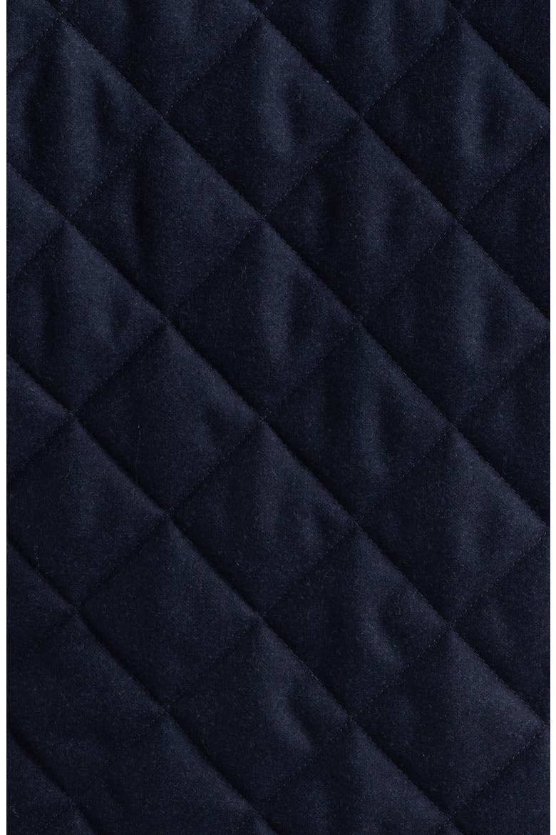Essex Quilted Wool Vest, Alternate, color, NAVY