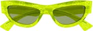 Gucci 53mm Cat Eye Sunglasses