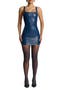Too Hot Faux Leather Minidress