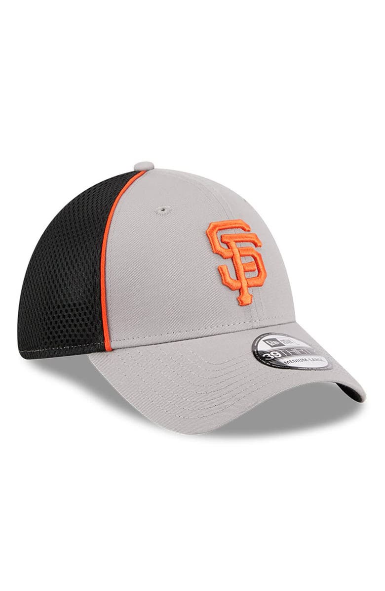 New Era Men's New Era Gray San Francisco Giants Pipe 39THIRTY Flex Hat, Alternate, color, Gray