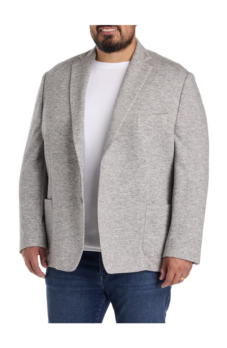 Michael Kors Big
Tall Everyday Knit Sport Coat, Main, color, Grey
