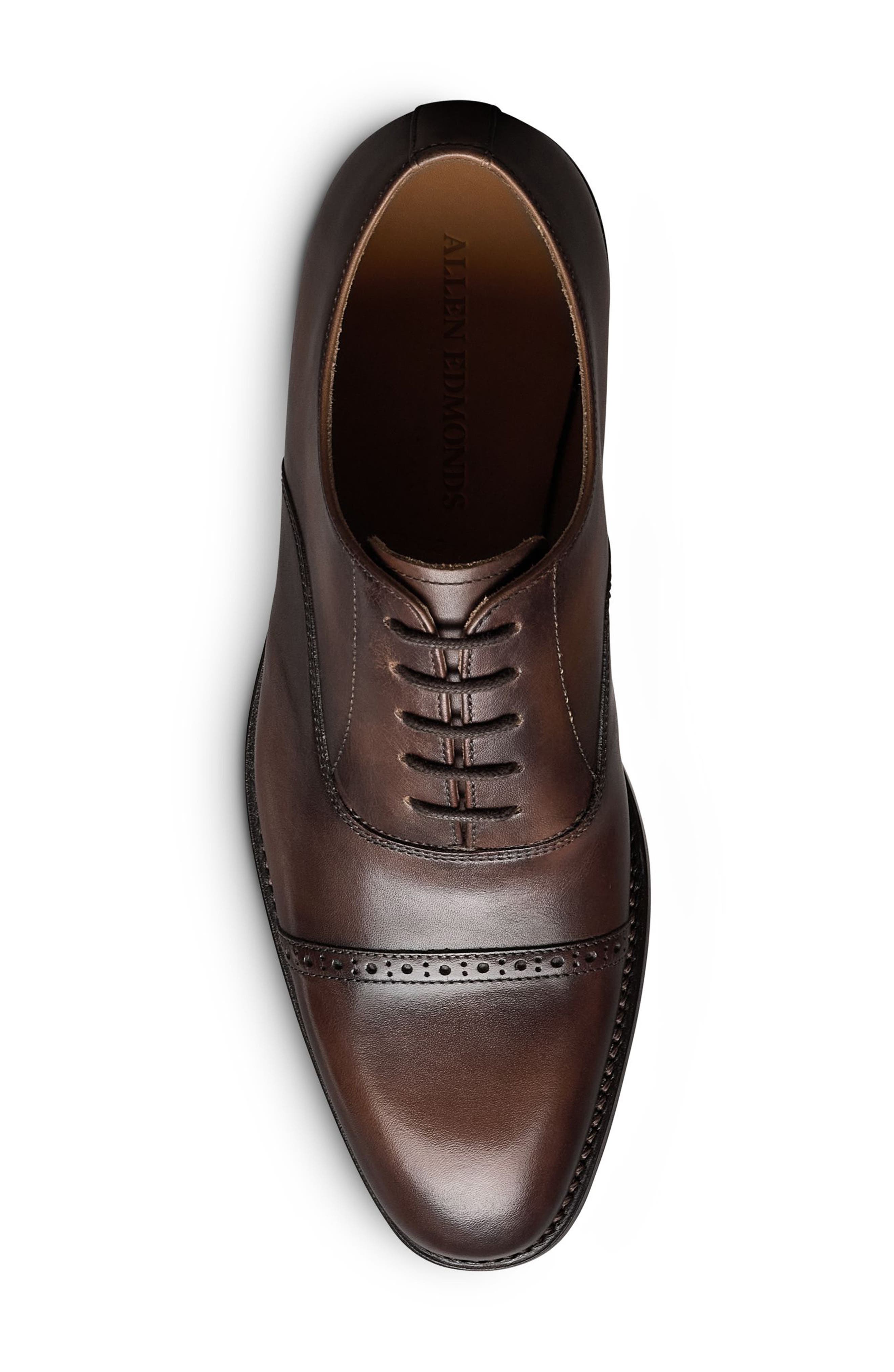 Brady Cap Toe Oxford, Alternate, color, BROWN PATINA